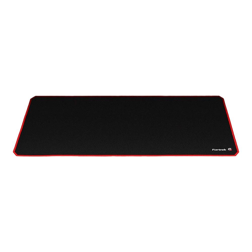 Imagem 2 de 5 do produto Mousepad Gamer Fortrek, Speed, Grande 800x300mm, Vermelho - MPG-103