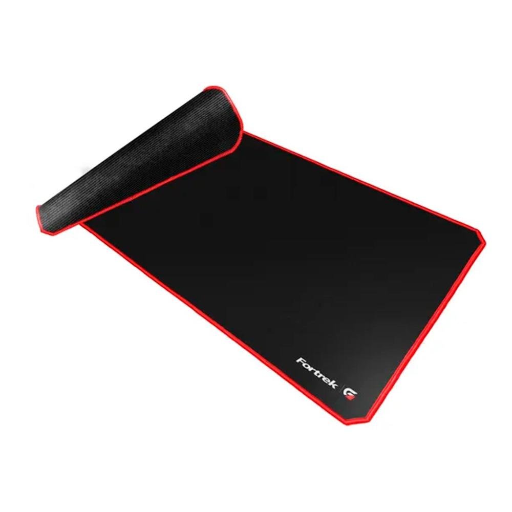 Imagem 4 de 5 do produto Mousepad Gamer Fortrek, Speed, Grande 800x300mm, Vermelho - MPG-103