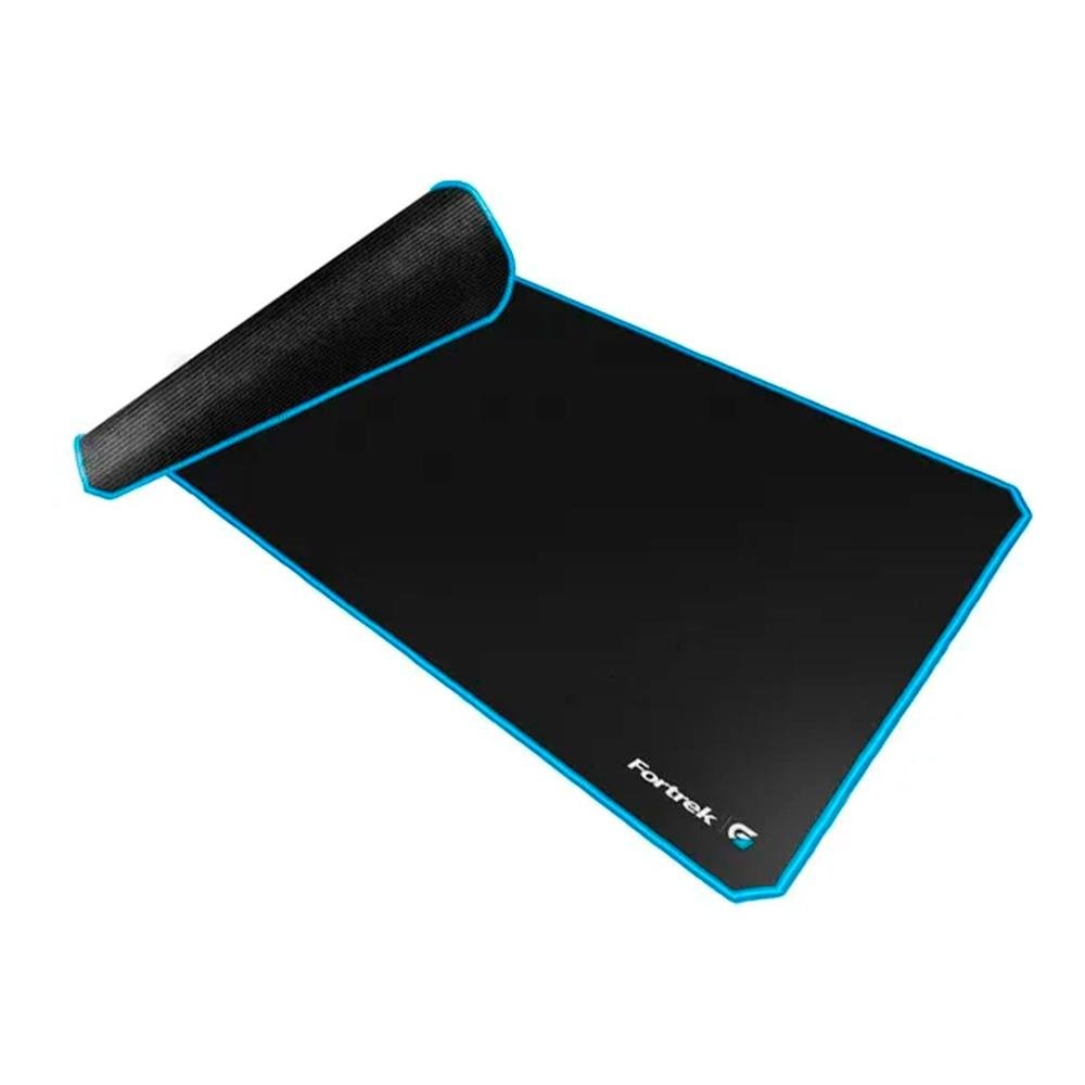 Imagem 4 de 5 do produto Mousepad Gamer Fortrek, Speed, Extra Grande, 900x400mm, Azul - MPG-104