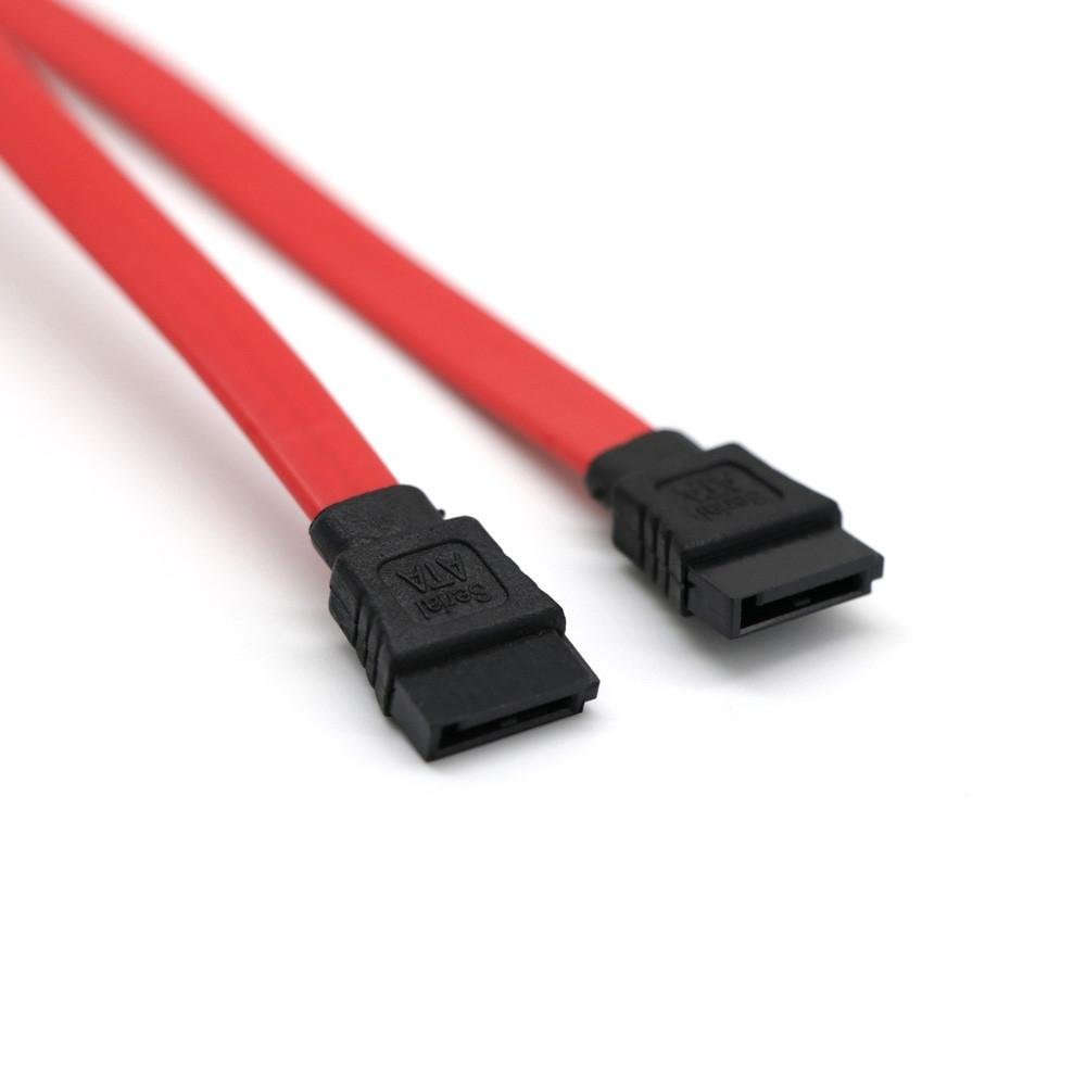 Imagem 2 de 3 do produto Cabo HD Serial SATA MD9, 45cm, com Trava, Vermelho - 3407