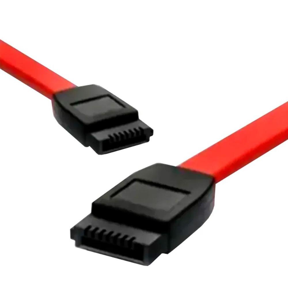 Imagem 3 de 3 do produto Cabo HD Serial SATA MD9, 45cm, com Trava, Vermelho - 3407