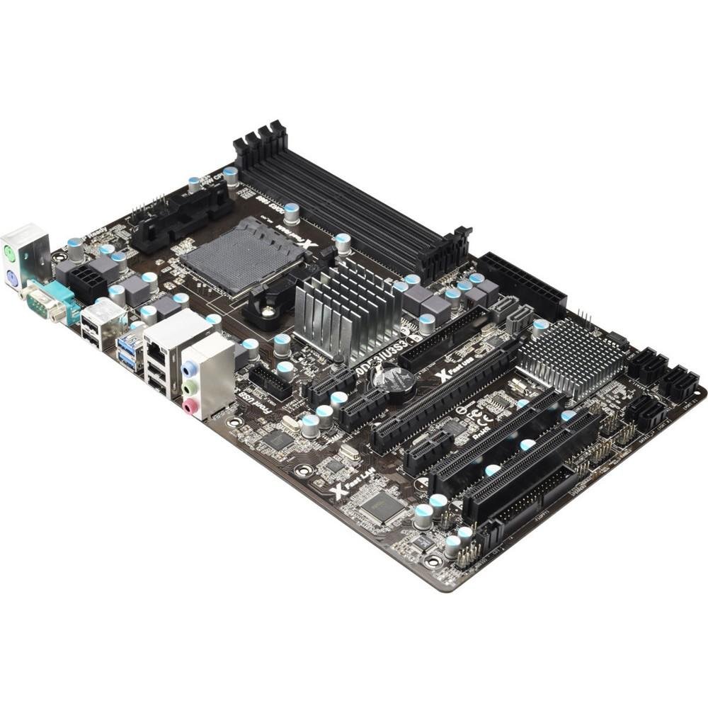 Placa-Mãe ASRock p/ AMD AM3+ ATX 980DE3/U3S3 4 x DDR3 max 32GB 4 x USB 3.0