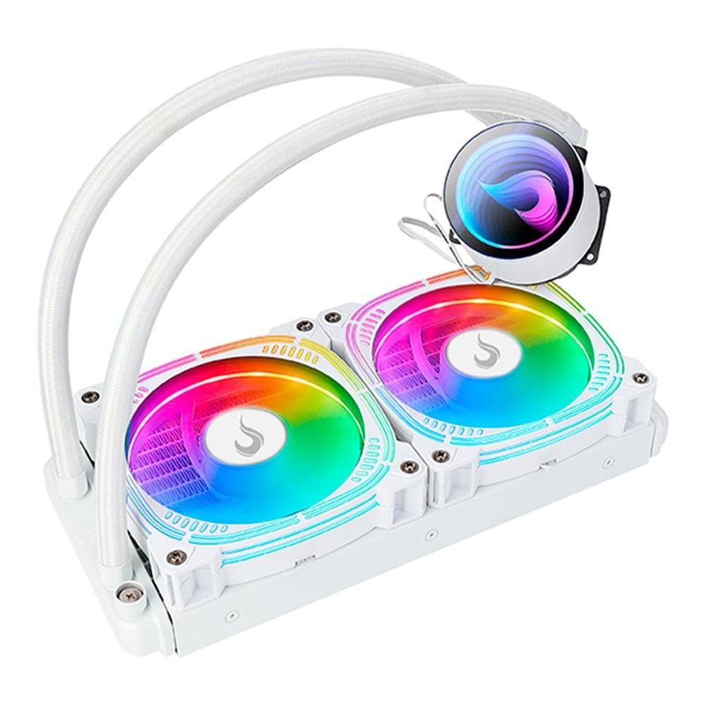Water Cooler Rise Mode Aura Frost Pro, ARGB, 240mm, AMD/Intel, Branco - RM-WCZ-06-ARGB 6