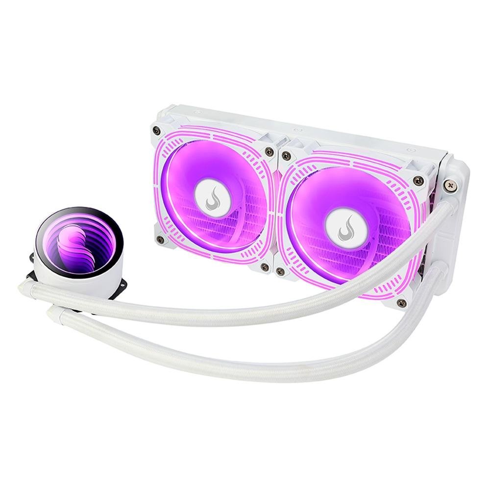 Water Cooler Rise Mode Aura Frost Pro, ARGB, 240mm, AMD/Intel, Branco - RM-WCZ-06-ARGB 7
