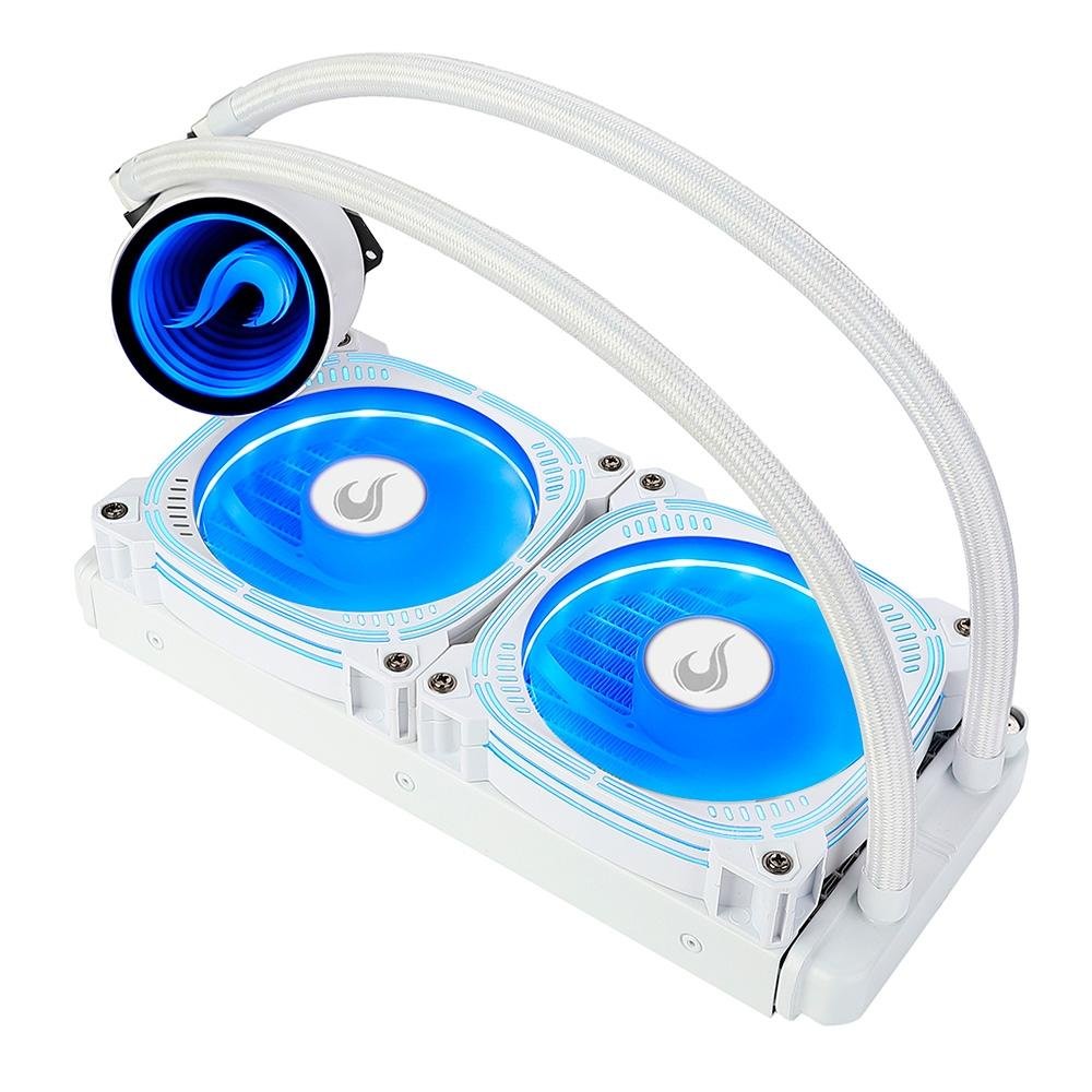 Water Cooler Rise Mode Aura Frost Pro, ARGB, 240mm, AMD/Intel, Branco - RM-WCZ-06-ARGB 8
