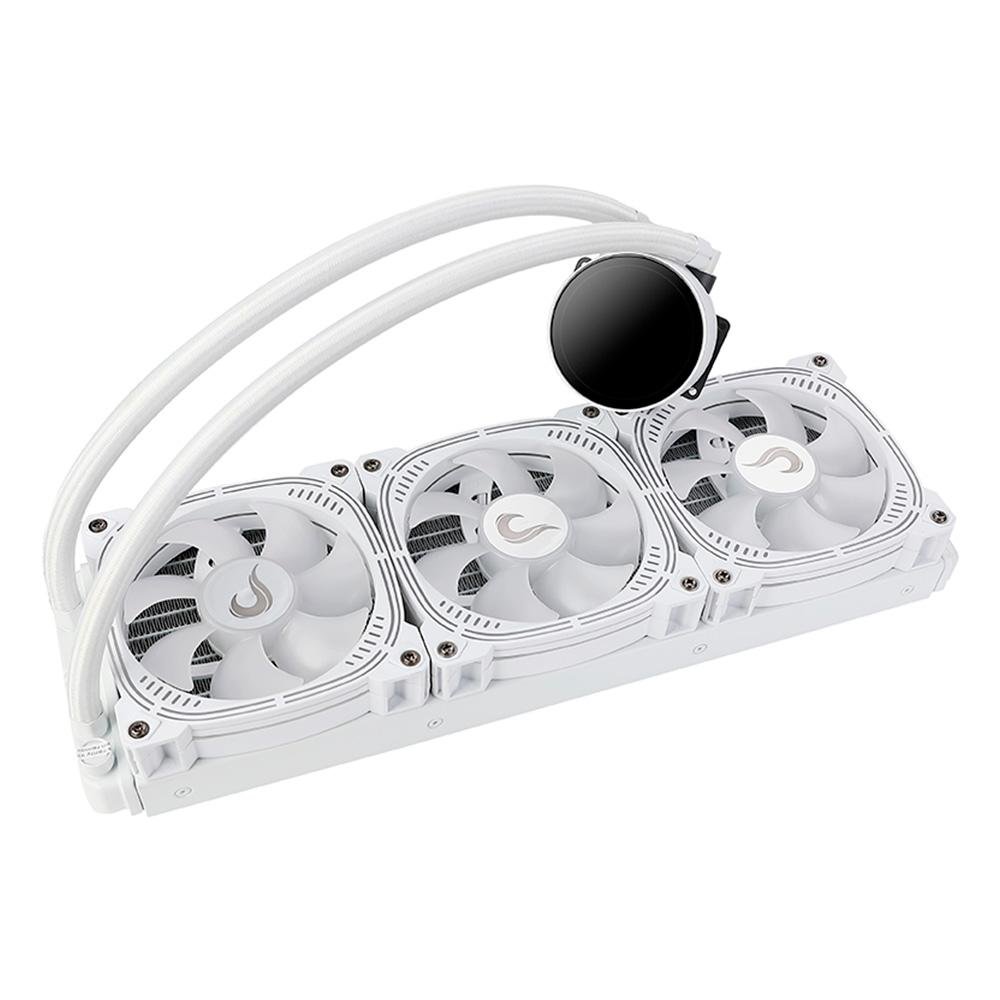 Imagem 7 de 8 do produto Water Cooler Rise Mode Aura Frost Pro, ARGB, 360mm, AMD/Intel, Branco - RM-WCF-07-ARGB