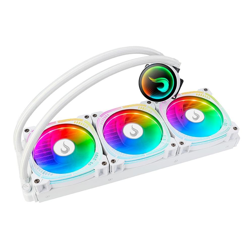 Water Cooler Rise Mode Aura Frost Pro, ARGB, 360mm, AMD/Intel, Branco - RM-WCF-07-ARGB 4