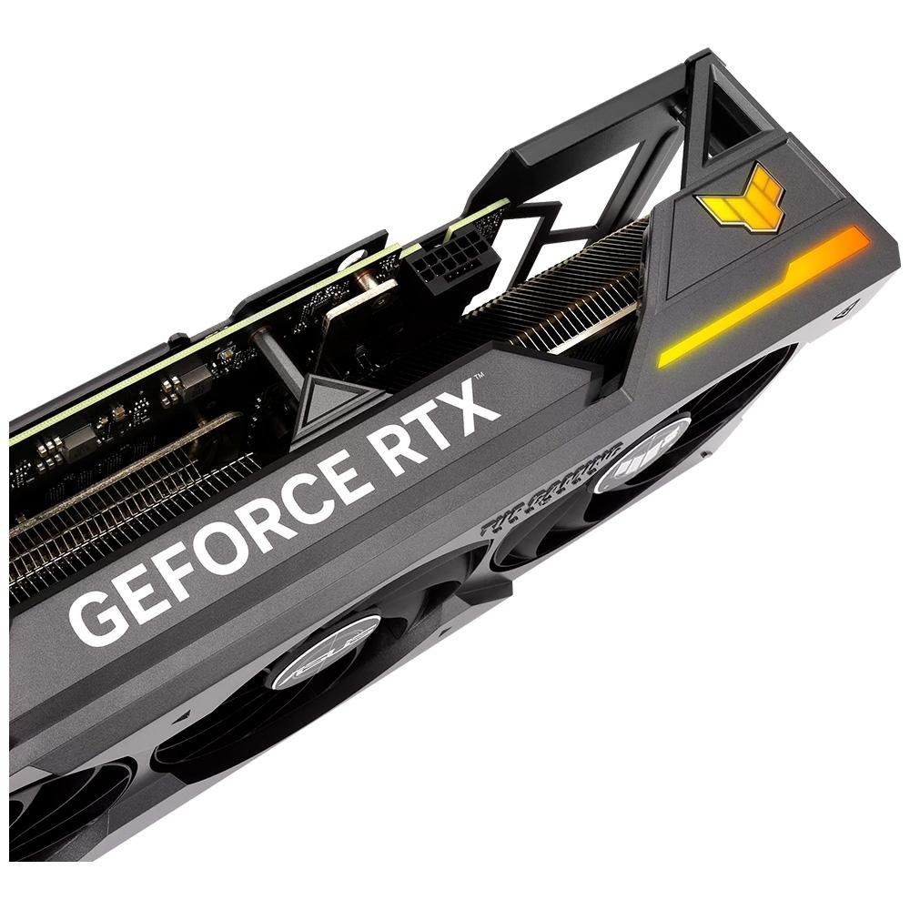 Imagem 5 de 11 do produto Placa de Vídeo RTX 4070 Ti Asus TUF Gaming NVIDIA GeForce, 12 GB GDDR6X, ARGB, DLSS, Ray Tracing - TUF-RTX4070TI-12G-GAMING