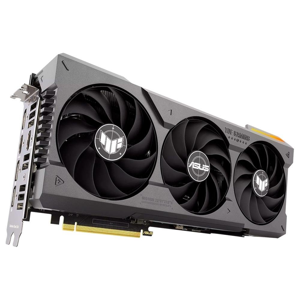 Imagem 6 de 11 do produto Placa de Vídeo RTX 4070 Ti Asus TUF Gaming NVIDIA GeForce, 12 GB GDDR6X, ARGB, DLSS, Ray Tracing - TUF-RTX4070TI-12G-GAMING