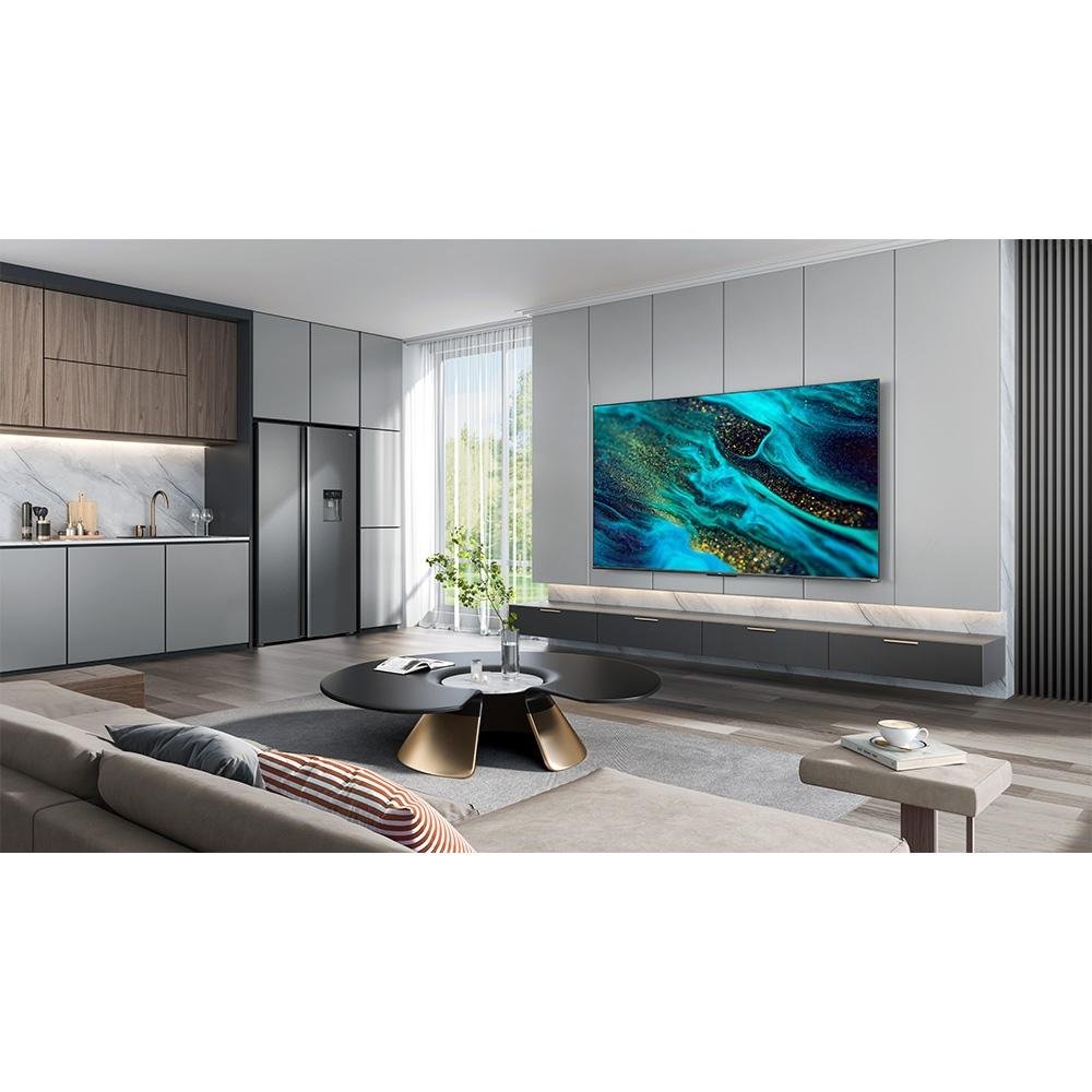 Imagem 6 de 7 do produto Smart TV 50 Polegadas TCL QLED 4K UHD, 3 HDMI, 2 USB, Bluetooth, Wi-Fi, Google Assistente, Dolby Vision Atmos - 50C635