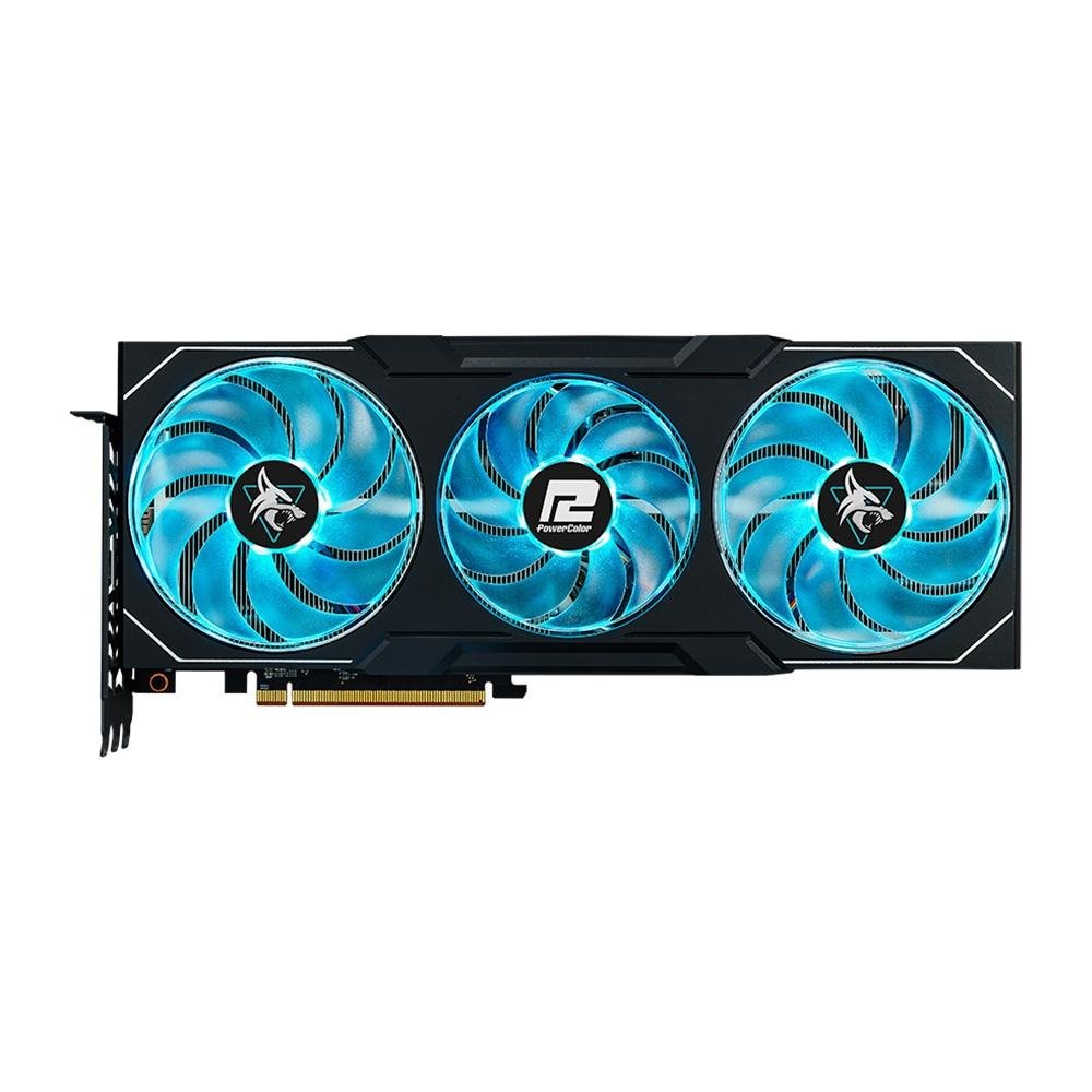 Placa de Vídeo RX 7900 XT Hellhound PowerColor AMD Radeon, 20 GB GDDR6, LED, Ray Tracing - RX7900XT 20G-L/OC Placa de Vídeo RX 7900 XT Hellhound PowerColor AMD Radeon, 20 GB GDDR6, LED, Ray Tracing - RX7900XT 20G-L/OC