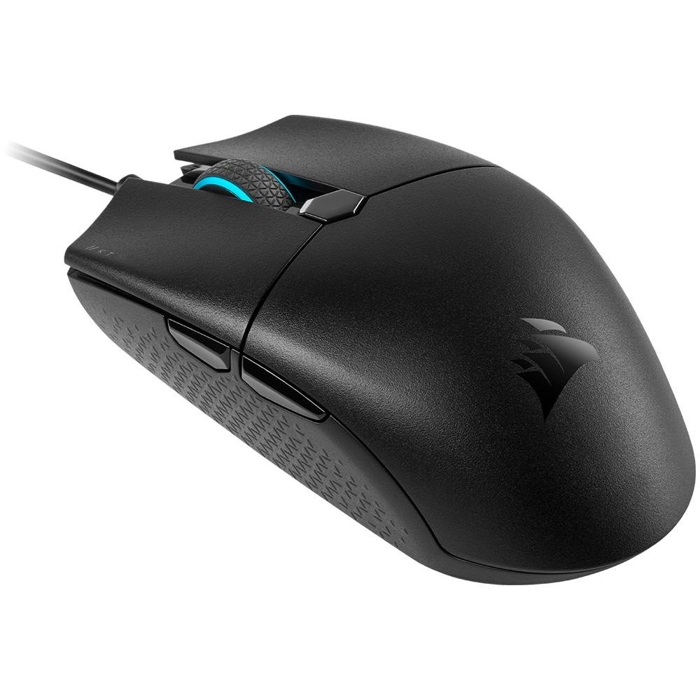 Imagem 3 de 13 do produto Kit Gamer Corsair K55 RGB Pro + Katar Pro, com Mouse Gamer Katar Pro 12.400DPI + Teclado Gamer K55, RGB, USB, Preto - CH-9226965-NA