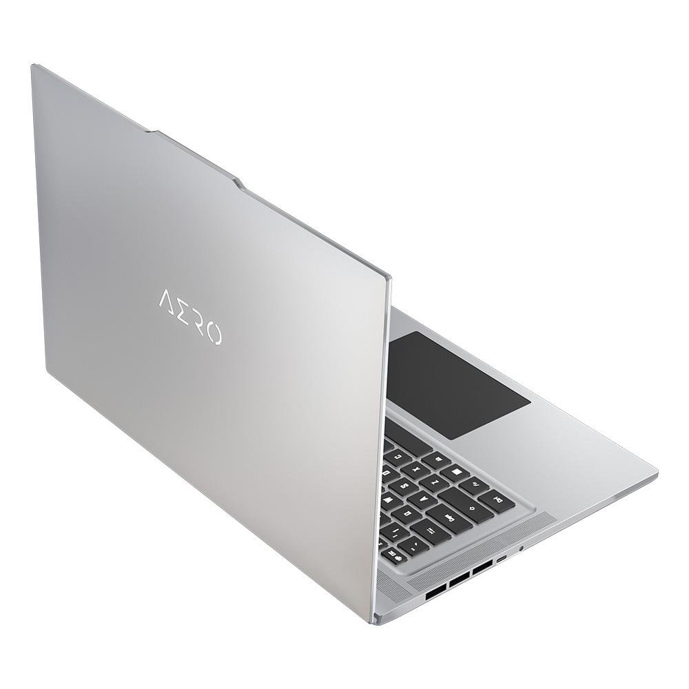 Imagem 17 de 20 do produto Notebook Gamer Gigabyte AERO 16 Intel Core i7-12700H, 16GB RAM, GeForce RTX 3060, SSD 1TB, 16 4K UHD OLED, Windows 11 Pro, Prata - KE5-72BR934HP