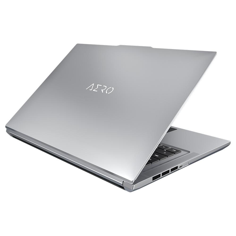 Imagem 14 de 20 do produto Notebook Gamer Gigabyte AERO 16 Intel Core i7-12700H, 16GB RAM, GeForce RTX 3060, SSD 1TB, 16 4K UHD OLED, Windows 11 Pro, Prata - KE5-72BR934HP