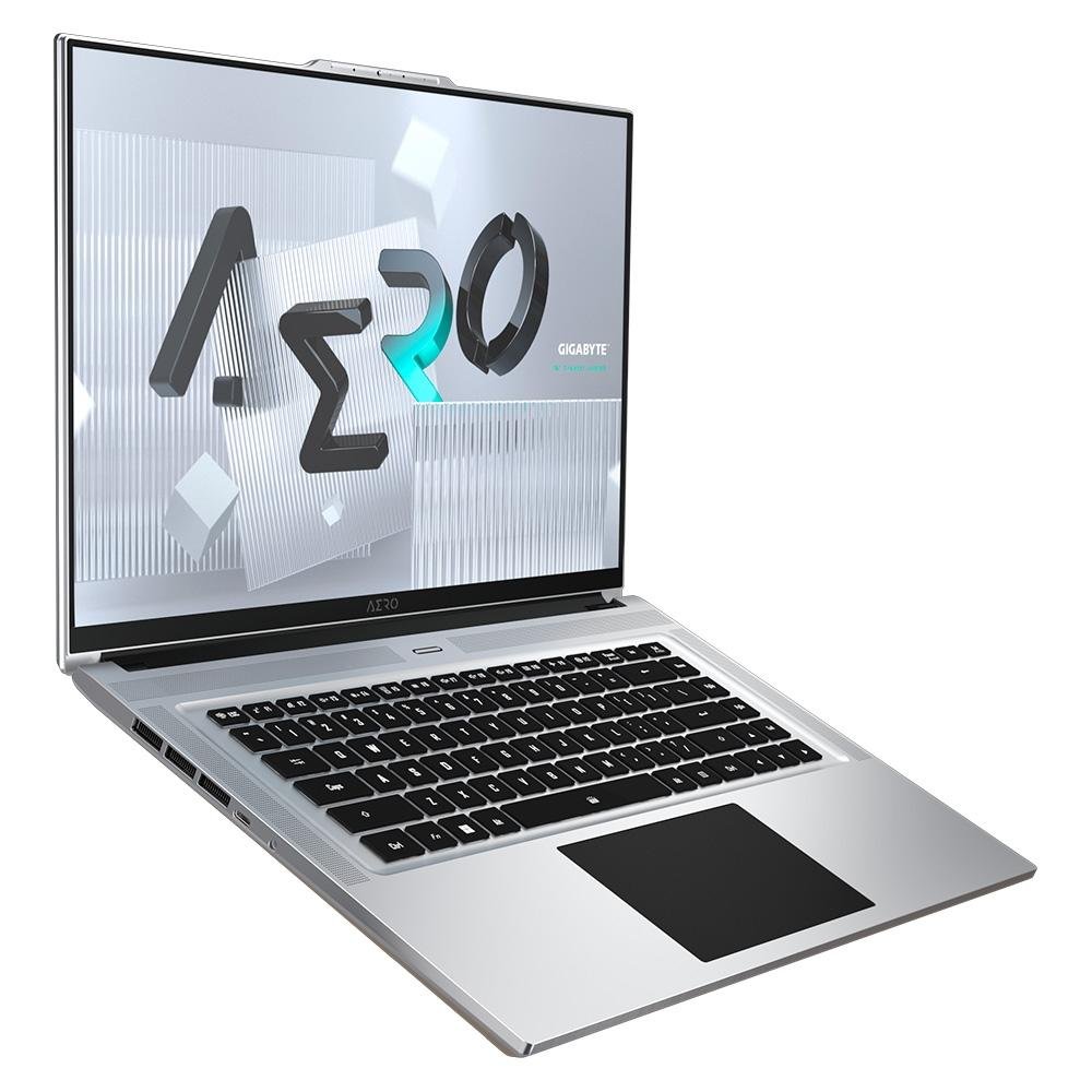 Imagem 6 de 20 do produto Notebook Gamer Gigabyte AERO 16 Intel Core i7-12700H, 16GB RAM, GeForce RTX 3060, SSD 1TB, 16 4K UHD OLED, Windows 11 Pro, Prata - KE5-72BR934HP