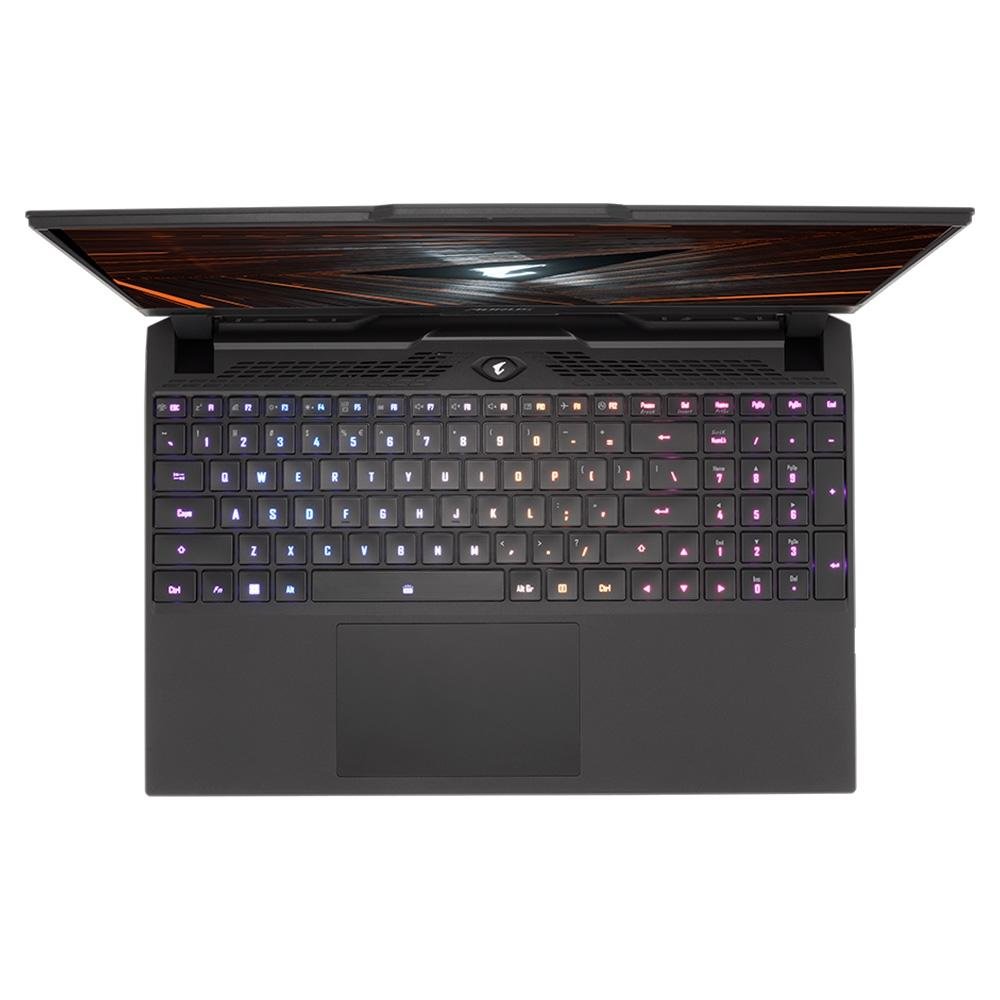 Imagem 3 de 15 do produto Notebook Gamer Gigabyte AORUS 15 Intel Core i7-12700H, 16GB RAM, GeForce RTX3070 TI, SSD 1TB,15.6 2K QHD, Win 11 Home, Preto - XE4-73BRB14SH