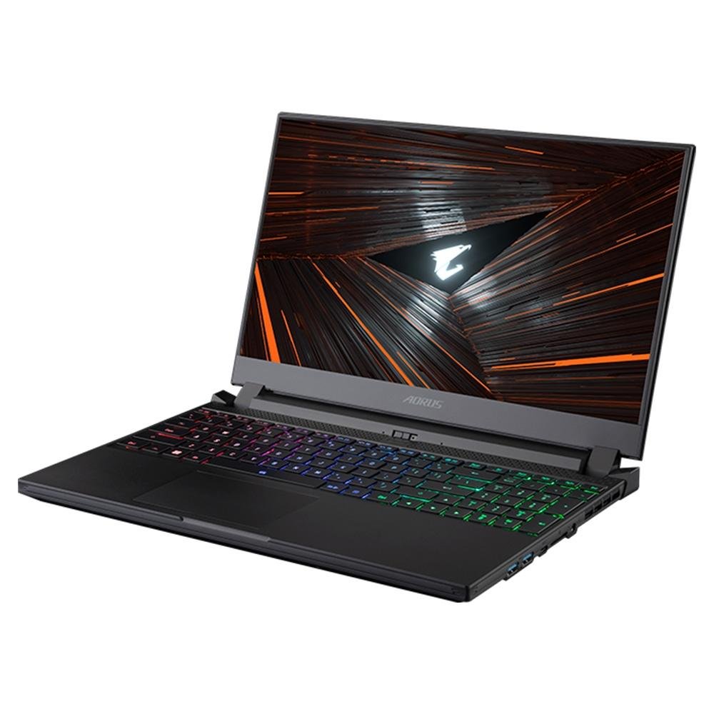 Notebook Gamer Gigabyte AORUS 5 Intel Core i7-12700H, 16GB RAM, RTX 3060, SSD 1TB, 15.6" FHD, Windows 11 Home, Preto - KE4-72BR314SH Notebook Gamer Gigabyte AORUS 5 Intel Core i7-12700H, 16GB RAM, RTX 3060, SSD 1TB, 15.6" FHD, Windows 11 Home, Preto - KE4-72BR314SH