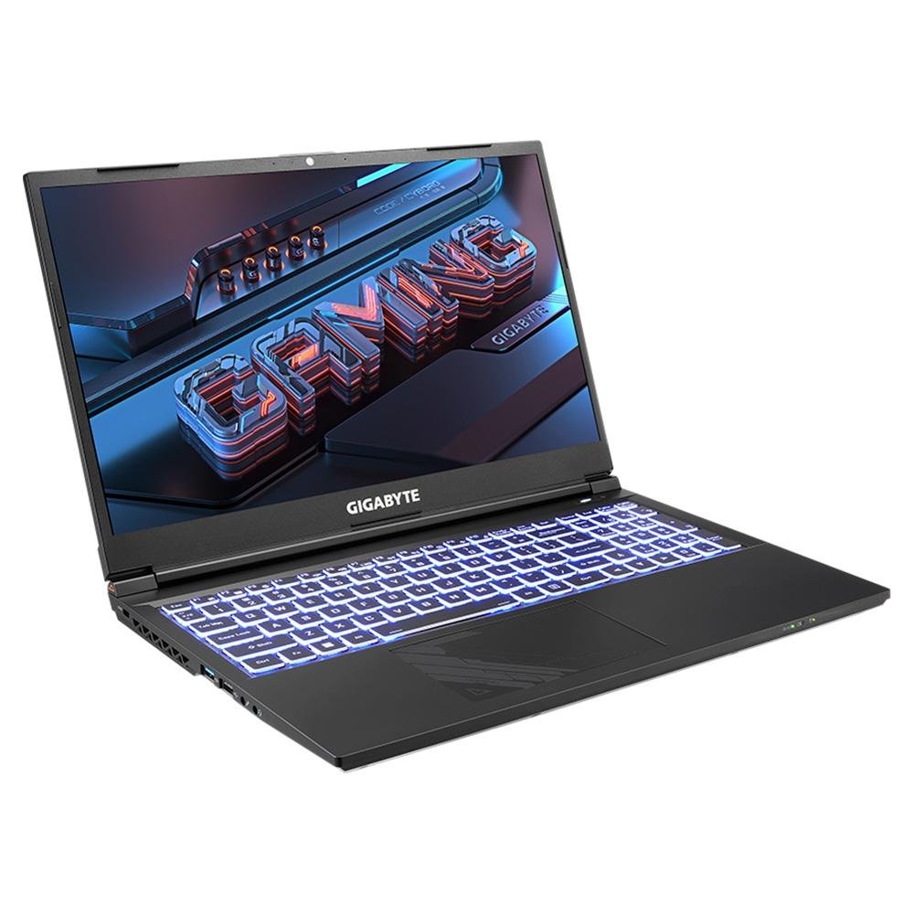 Notebook Gamer Gigabyte G5 Intel Core i5-11400H, 16GB RAM, GeForce RTX3060, SSD 512GB, 15.6" FHD, Preto - KD-52BR123SD