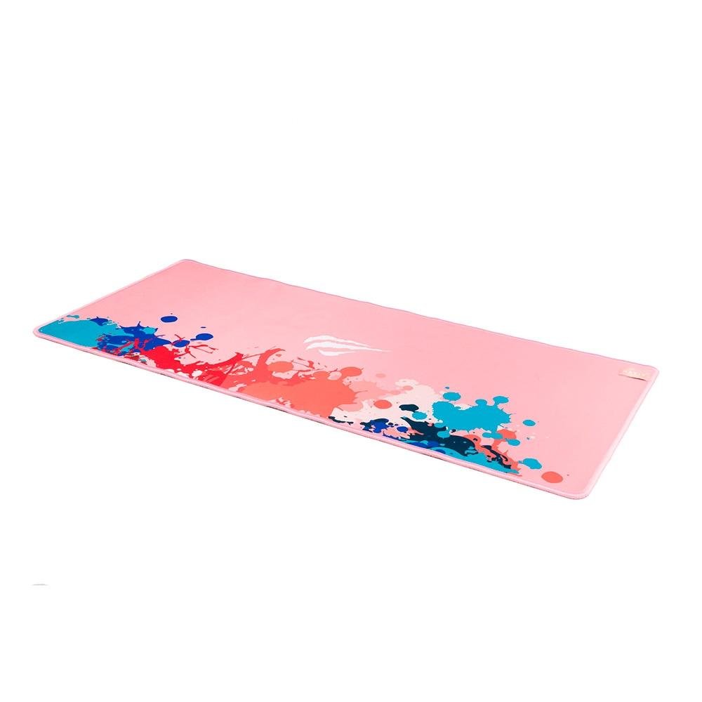 Imagem 4 de 5 do produto Mousepad Havit, 700x300mm, Antiderrapante, Rosa - MP847