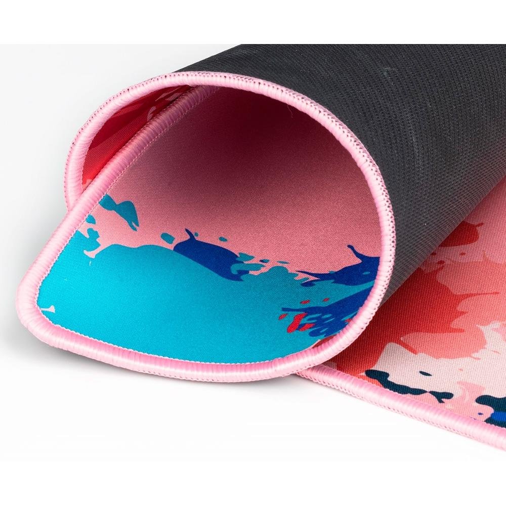 Imagem 3 de 5 do produto Mousepad Havit, 700x300mm, Antiderrapante, Rosa - MP847