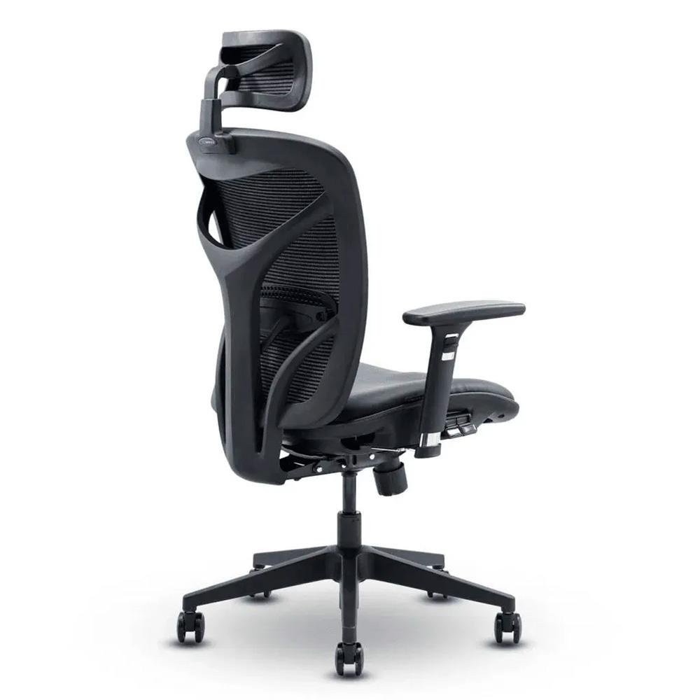 Cadeira Office XT Racer Presidente X-Art, Até 136kg, com Botões de Acionamento Exclusivo, Pistão a Gás Classe 4, Preto - XTO-002 - view 3