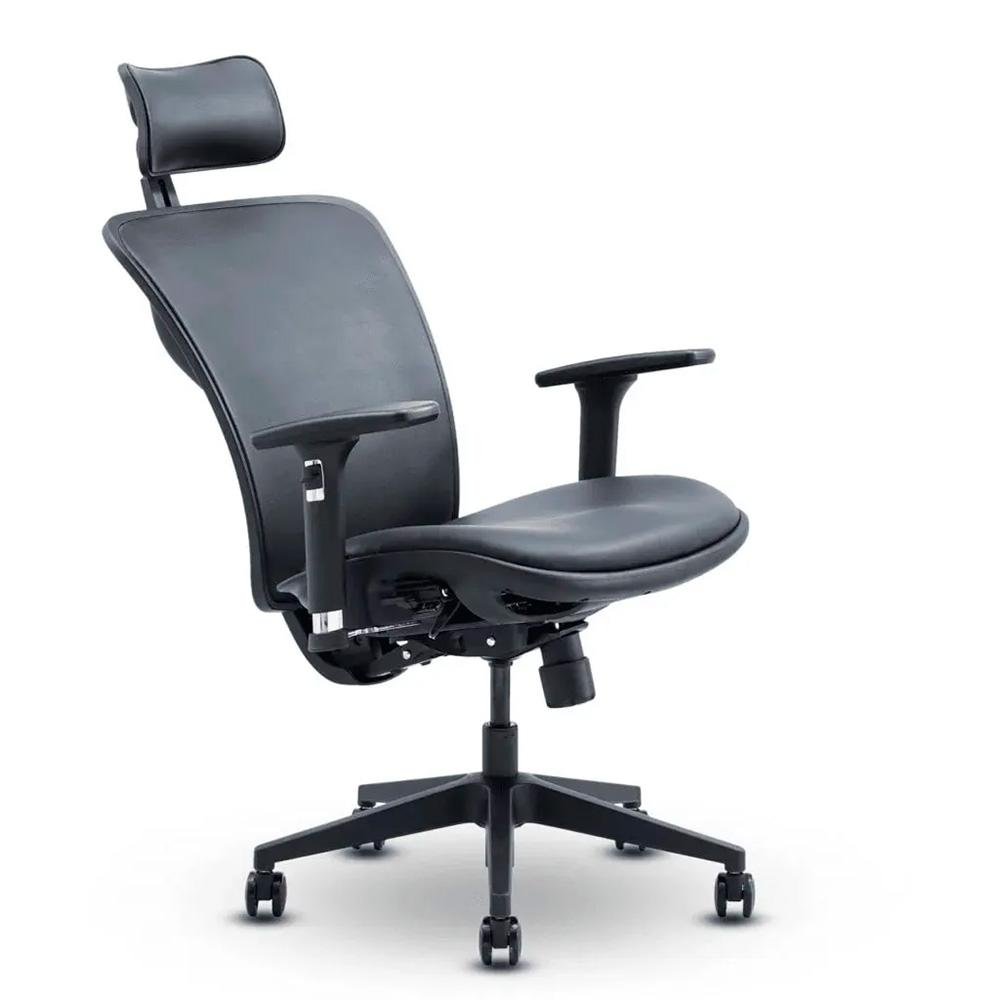Cadeira Office XT Racer Presidente X-Art, Até 136kg, com Botões de Acionamento Exclusivo, Pistão a Gás Classe 4, Preto - XTO-002 - view 6