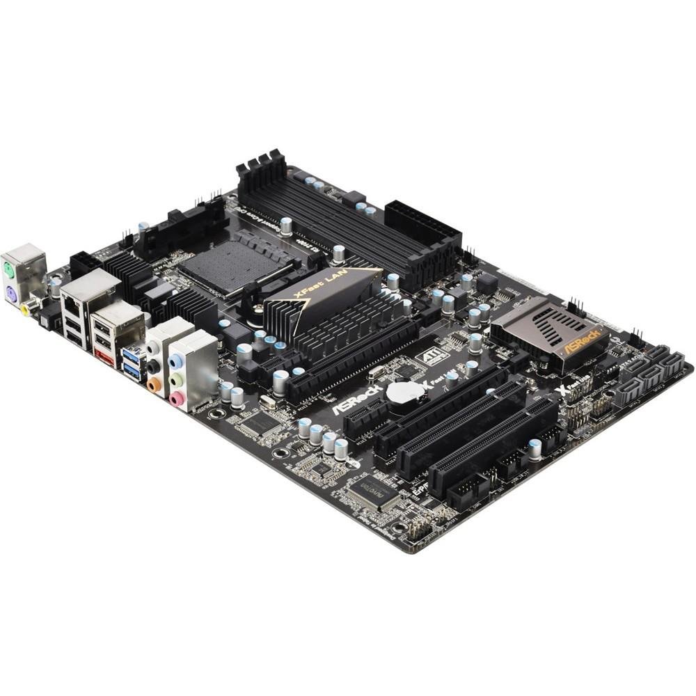 Placa-Mãe ASRock p/ AMD AM3+ ATX 970 Extreme3, 2 x USB 3.0, 5 x SATA3, 1 x eSATA3