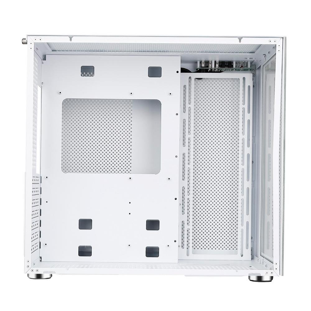 Imagem 9 de 9 do produto Gabinete Gamer Rise Mode Galaxy Glass Standard, Mid Tower, ARGB, ATX, Lateral e Frontal em Vidro, 10x Cooler Fan, Branco - RM-GA-GGSW-ARGB