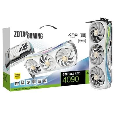 グラフィックボード・グラボ・ビデオカード GeForce RTX 4090 AMP Extreme AIRO WHITE placa-de-video-rtx-4090-amp-