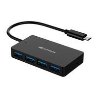 Hub C3Tech USB-USB-C 3.0, 4 Portas - HU-C310BK Tenha facilidade e praticidade com o HU-C310 da C3TECH. Compacto e eficiente, ele é ideal para atender 