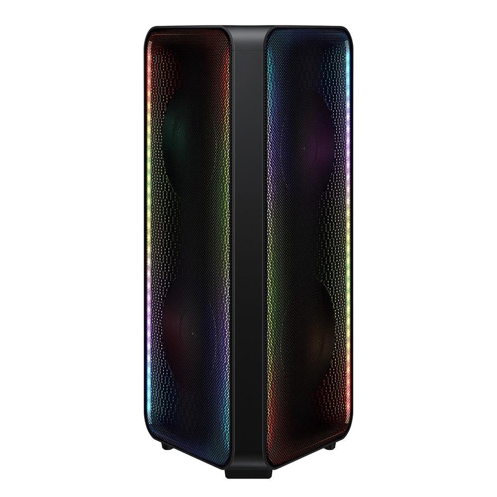 Sound Tower Samsung, Bluetooth, 160W, LED, Bass Booster, Som bi-direcional, Resistente à Água - MX-ST45B Sound Tower Samsung, Bluetooth, 160W, LED, Bass Booster, Som bi-direcional, Resistente à Água - MX-ST45B