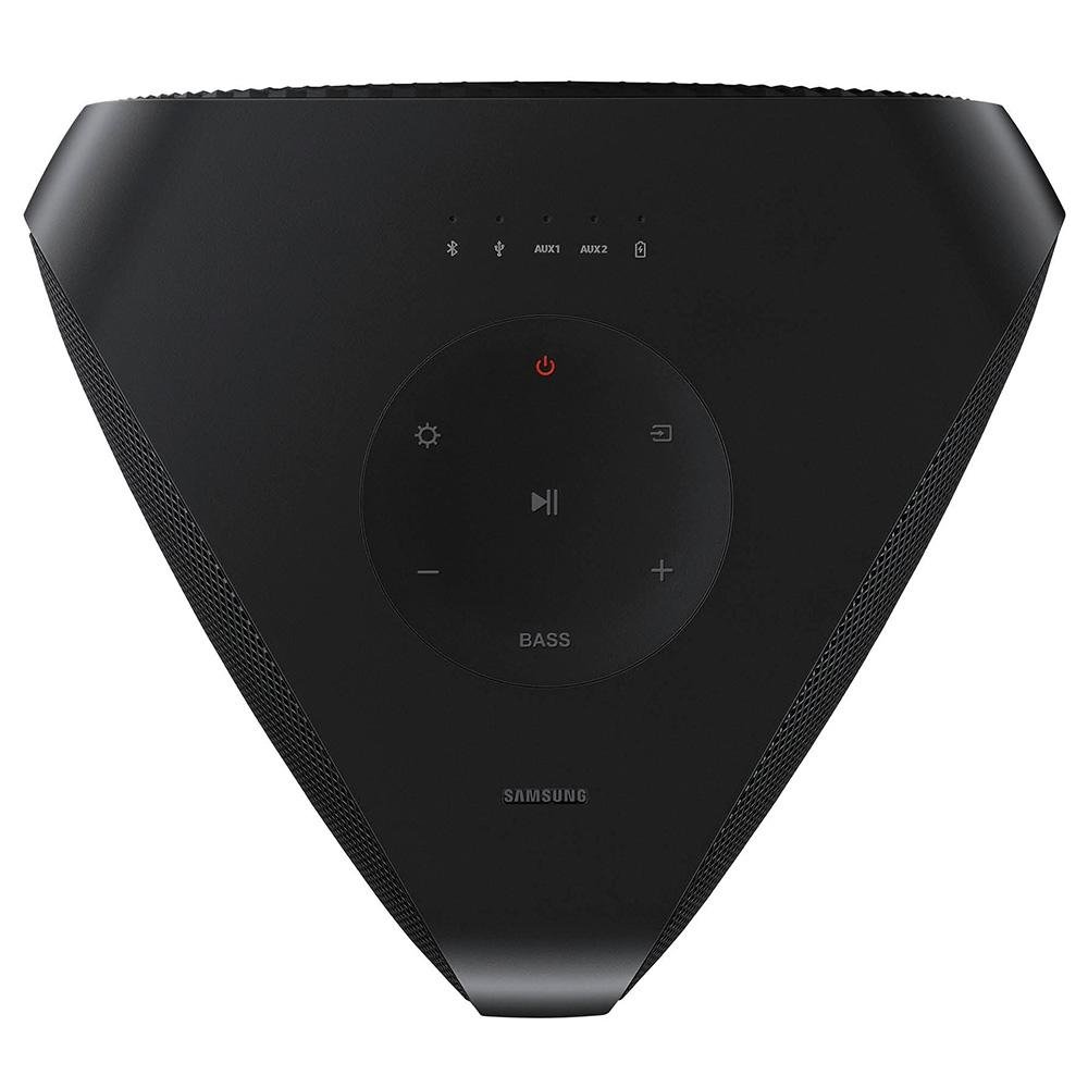 Sound Tower Samsung, Bluetooth, 160W, LED, Bass Booster, Som bi-direcional, Resistente à Água - MX-ST45B Sound Tower Samsung, Bluetooth, 160W, LED, Bass Booster, Som bi-direcional, Resistente à Água - MX-ST45B