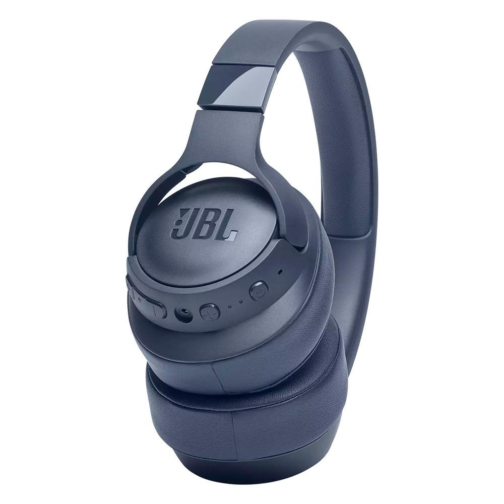 Imagem 5 de 8 do produto Fone de Ouvido JBL Tune 760NC, Bluetooth, Cancelamento de Ruído, Dobrável, Azul - JBLT760NCBLU