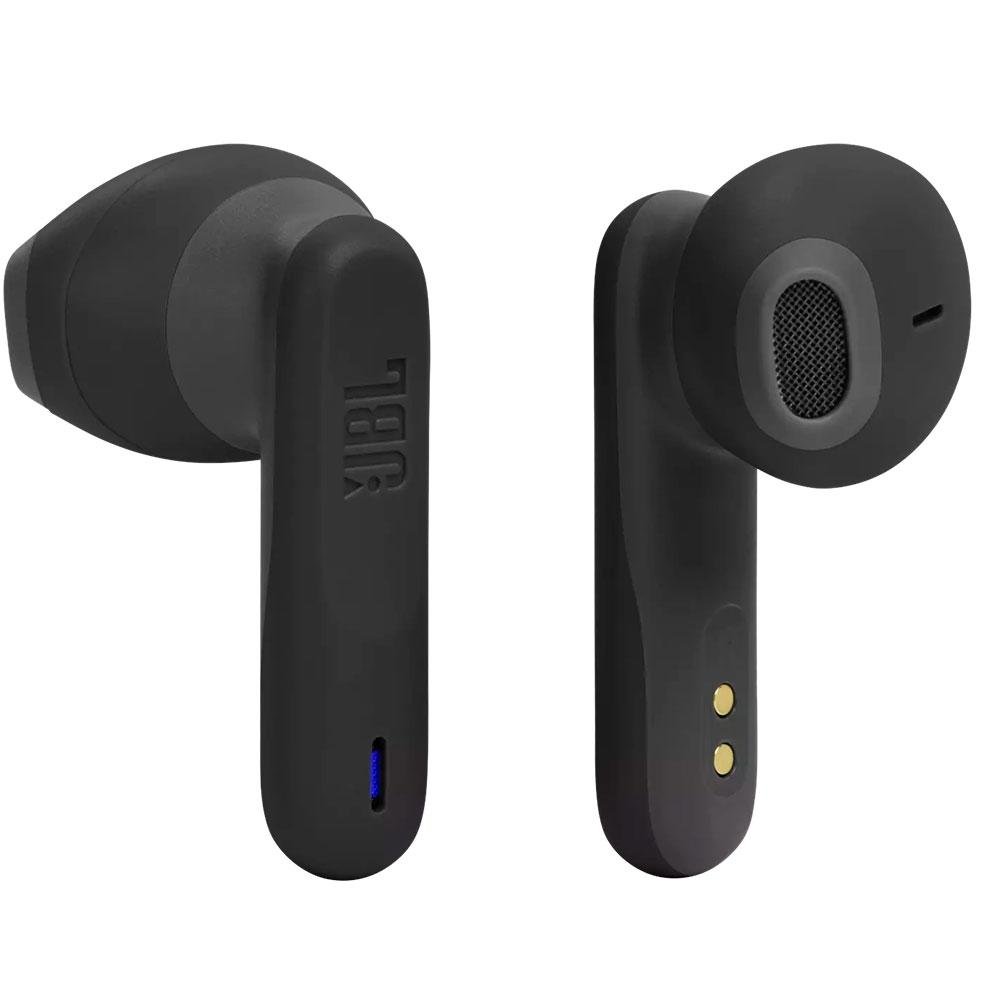 Imagem 9 de 9 do produto Fone de Ouvido JBL Wave Flex, Bluetooth, Resistente á Água e Poeira, Preto - JBLWFLEXBL
