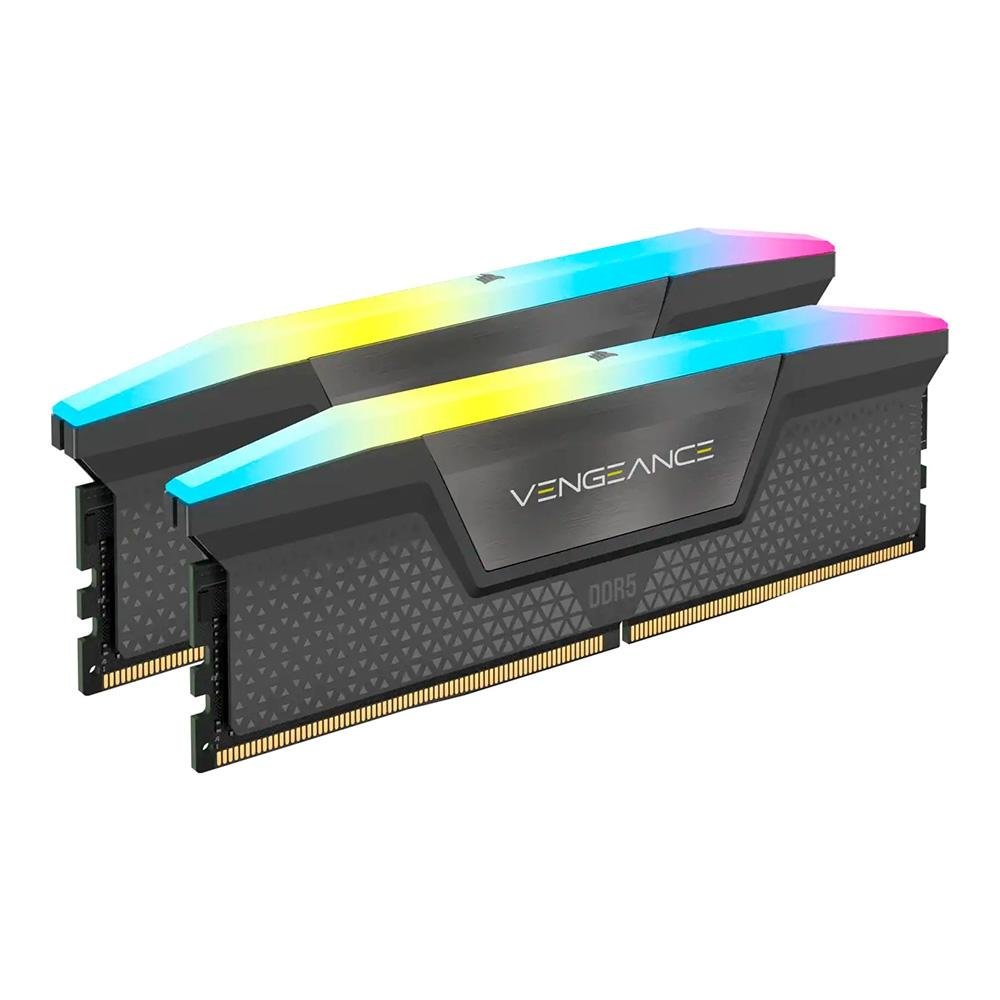 Memória RAM ( Balão.info), RGB, 64GB (2X32GB), 5600MHz, DDR5, CL40 Preto - CMH64GX5M2B5600Z40K - view 2