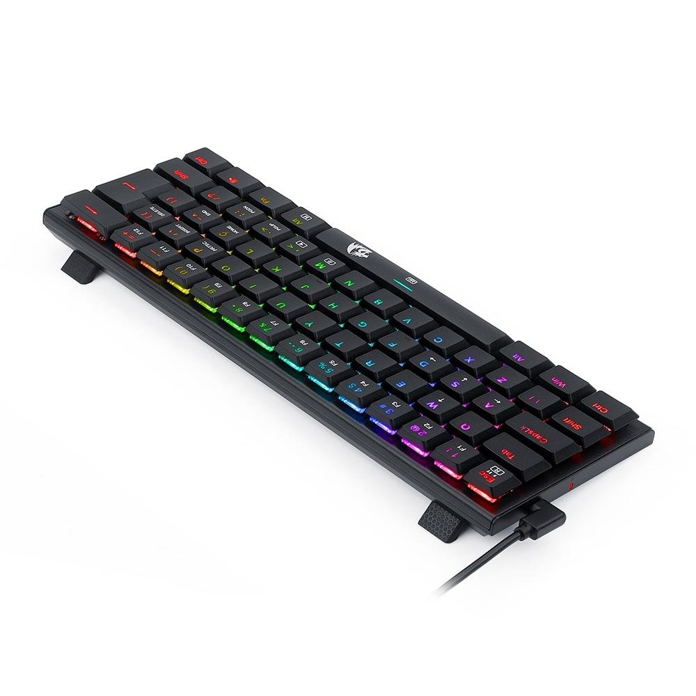 Teclado Mecânico Gamer Redragon Anivia, RGB, Switch Blue, ABNT2, Preto - K614-RGB (PT-BLUE) - view 5