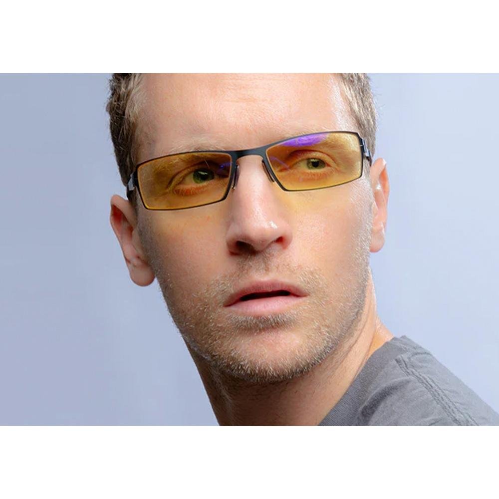 Óculos Gamer Gunnar Sheadog, Lente Âmbar, Armação Mercúrio - G0005-C011 Óculos Gamer Gunnar Sheadog, Lente Âmbar, Armação Mercúrio - G0005-C011