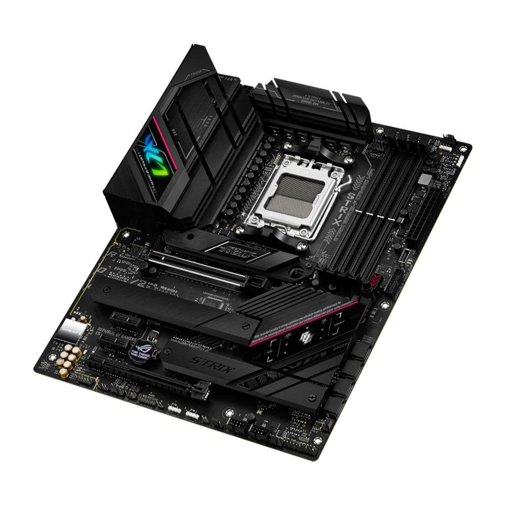 Imagem 7 de 10 do produto Placa-Mãe ASUS Rog Strix B650E-F Gaming WiFi, AMD, ATX, DDR5, RGB, WiFi, Bluetooth, Preto - 90MB1BQ0-M0EAY1