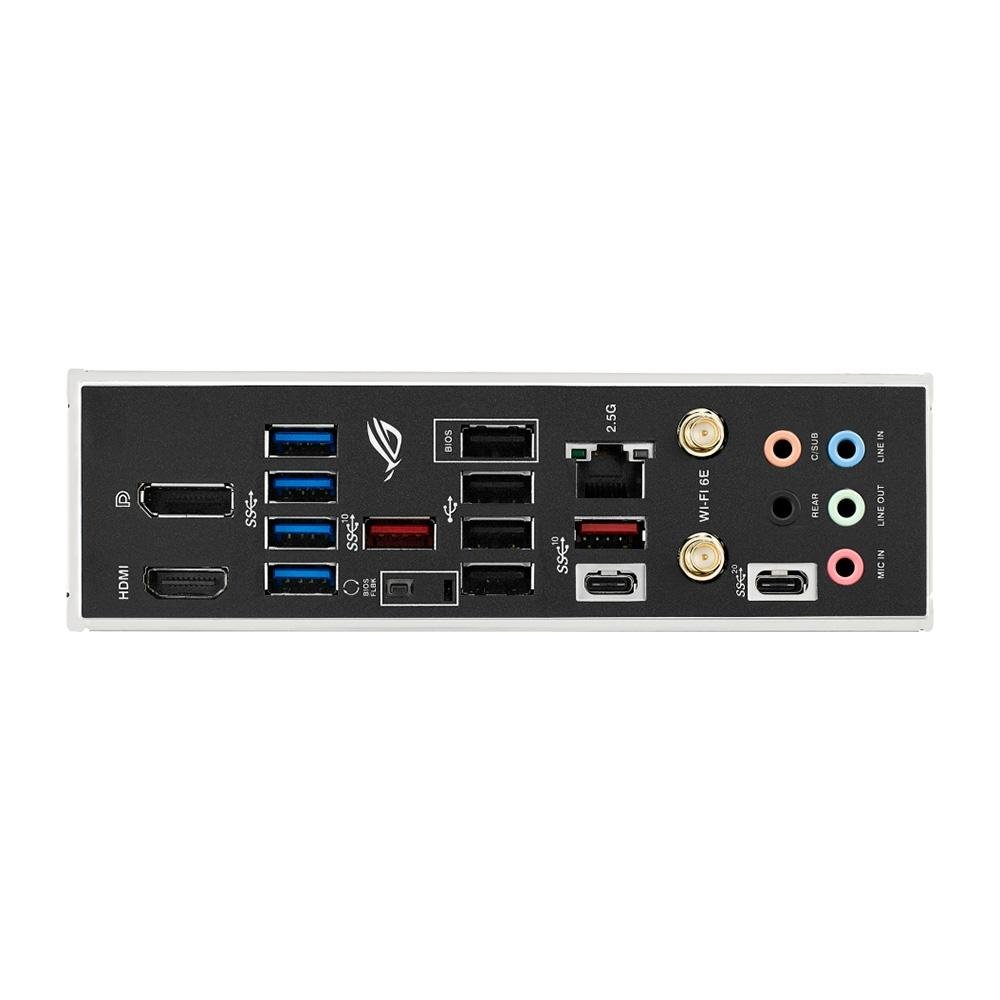 Imagem 10 de 10 do produto Placa-Mãe ASUS Rog Strix B650E-F Gaming WiFi, AMD, ATX, DDR5, RGB, WiFi, Bluetooth, Preto - 90MB1BQ0-M0EAY1