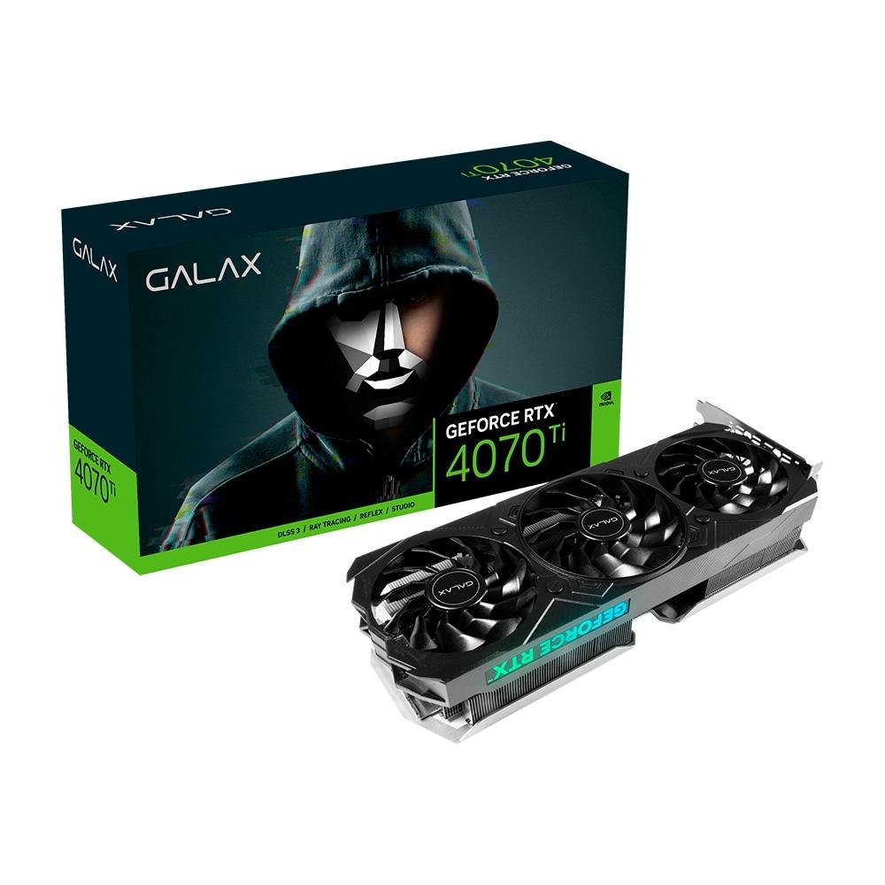 Placa de Vídeo RTX 4070 Ti EX Gamer Galax NVIDIA GeForce, 12 GB GDDR6X, DLSS,  Ray Tracing - 47IOM7MD7AEG