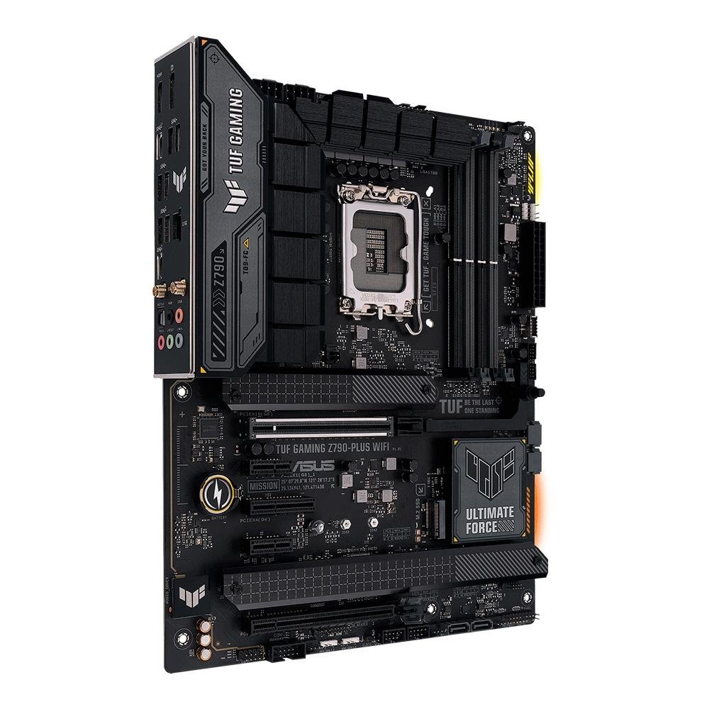 Placa-Mãe ASUS Tuf Gaming Z790-Plus, Intel, ATX, DDR5, RGB, Wi-Fi, Bluetooth, Preto - 90MB1D80-M1EAY0 - view 2