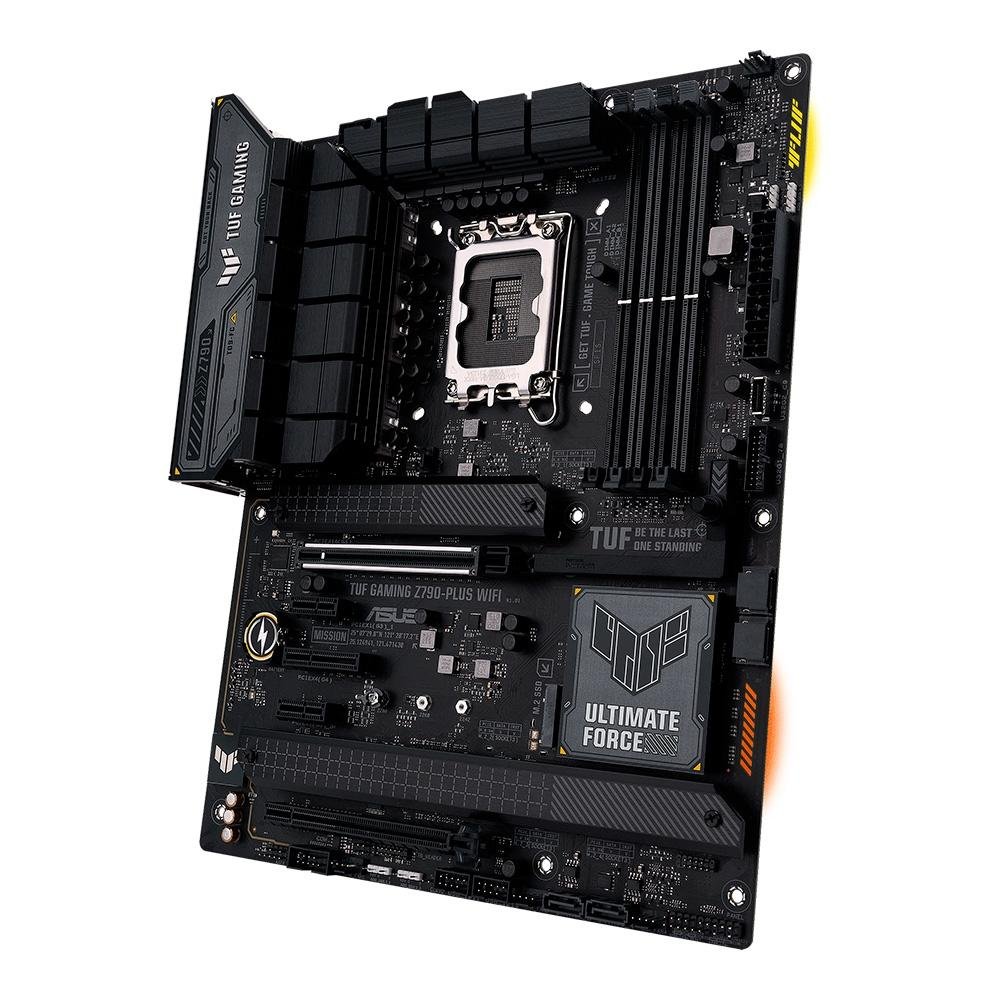 Placa-Mãe ASUS Tuf Gaming Z790-Plus, Intel, ATX, DDR5, RGB, Wi-Fi, Bluetooth, Preto - 90MB1D80-M1EAY0 - view 3