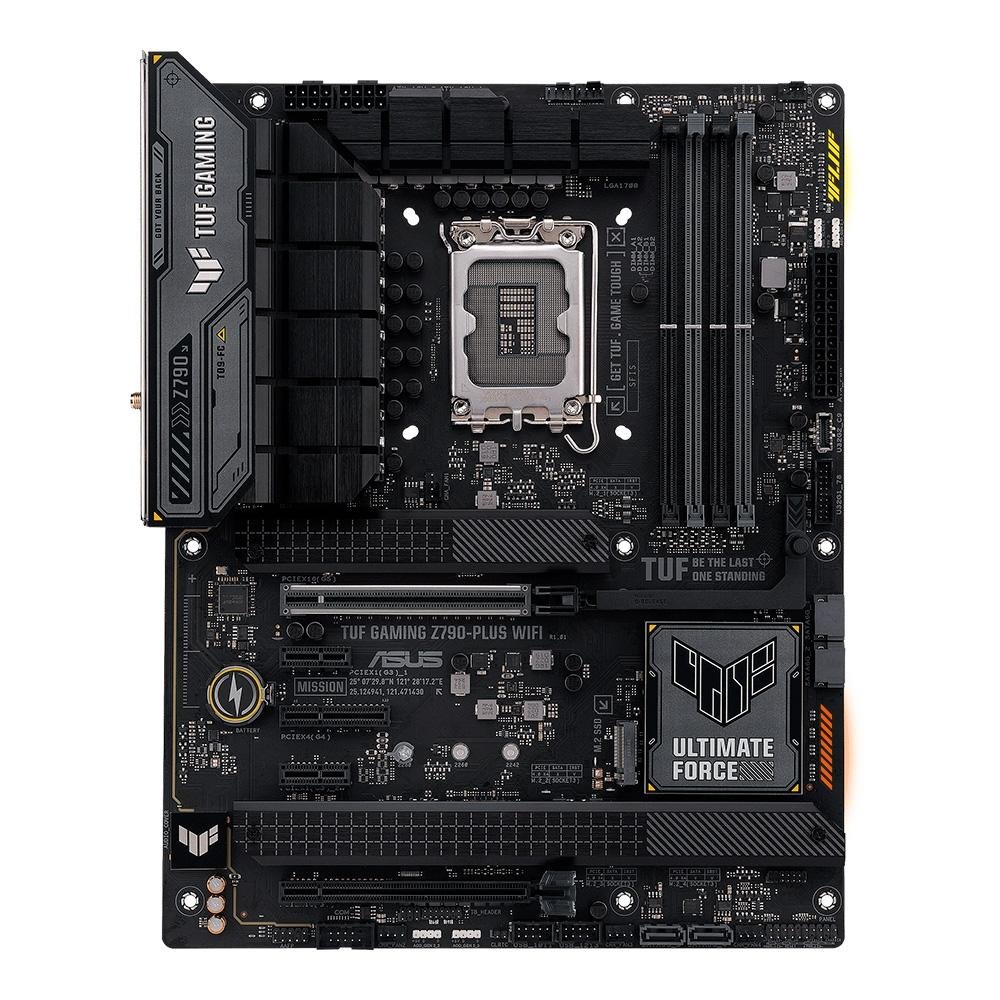 Placa-Mãe ASUS Tuf Gaming Z790-Plus, Intel, ATX, DDR5, RGB, Wi-Fi, Bluetooth, Preto - 90MB1D80-M1EAY0 4