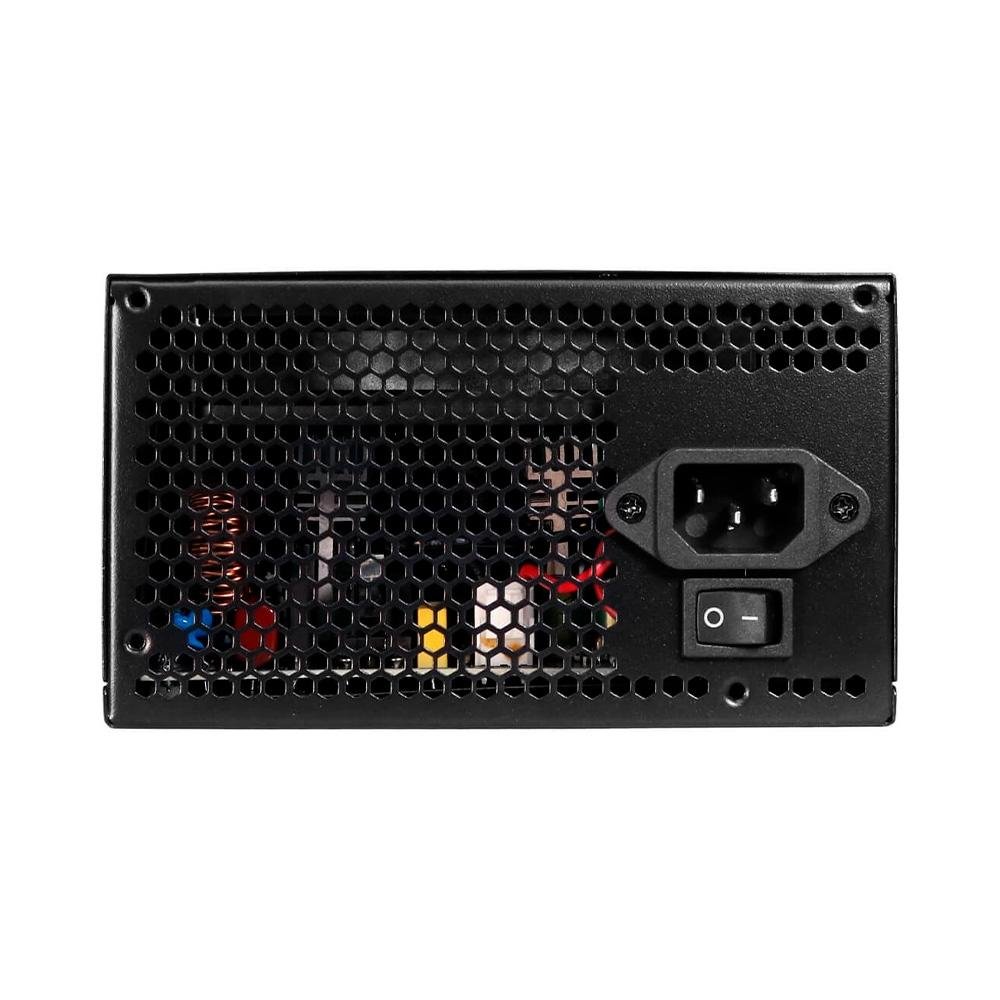 Fonte Bluecase BLU500-EPFC, 500W, PFC Ativo, Com Cabo, Preto - BLU500-EPFCBX