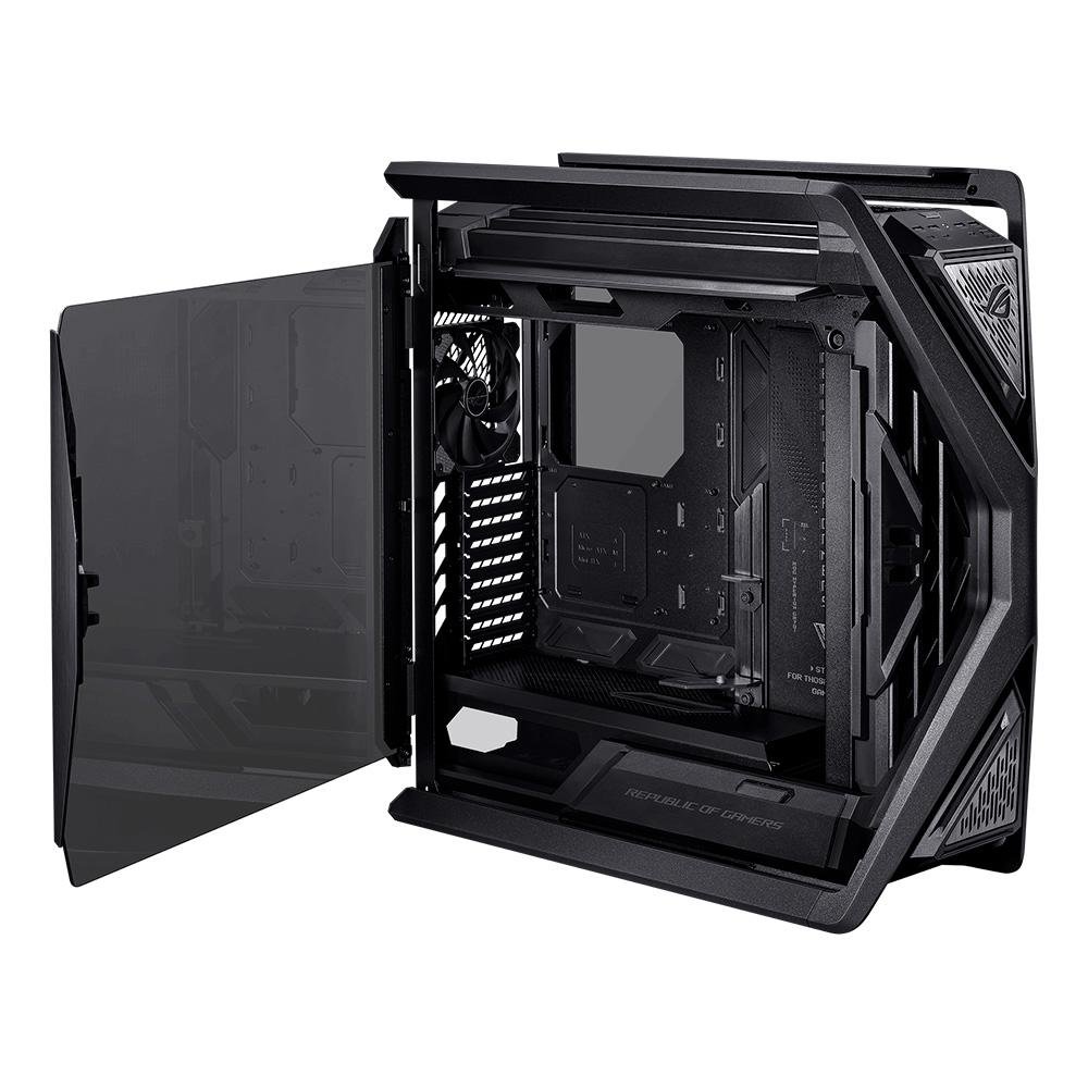 Gabinete Gamer Asus ROG Hyperion GR701, E-ATX, Full Tower, Lateral em Vidro Temperado, 4x Cooler Fan, Preto - 90DC00F0-B30000 - view 3