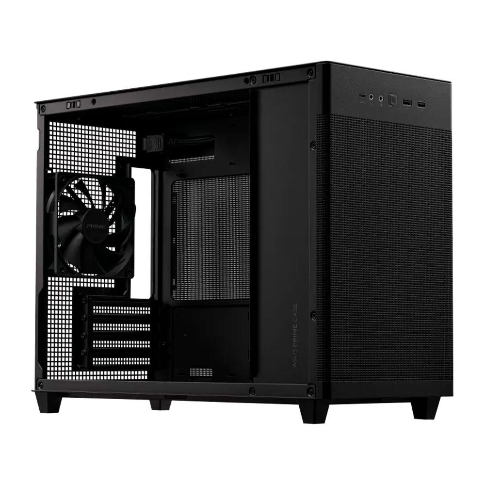 Gabinete Asus Prime AP201 Mesh, Mini Tower, Micro-ATX, 1x FAN, Preto - 90DC00G0-B30000 Gabinete Asus Prime AP201 Mesh, Mini Tower, Micro-ATX, 1x FAN, Preto - 90DC00G0-B30000
