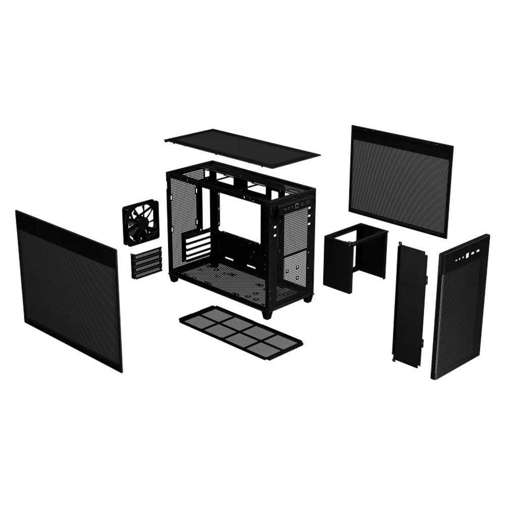 Gabinete ( Balão.info) Prime AP201 Mesh, Mini Tower, Micro-ATX, 1x FAN, Preto - 90DC00G0( Balão.info - view 10
