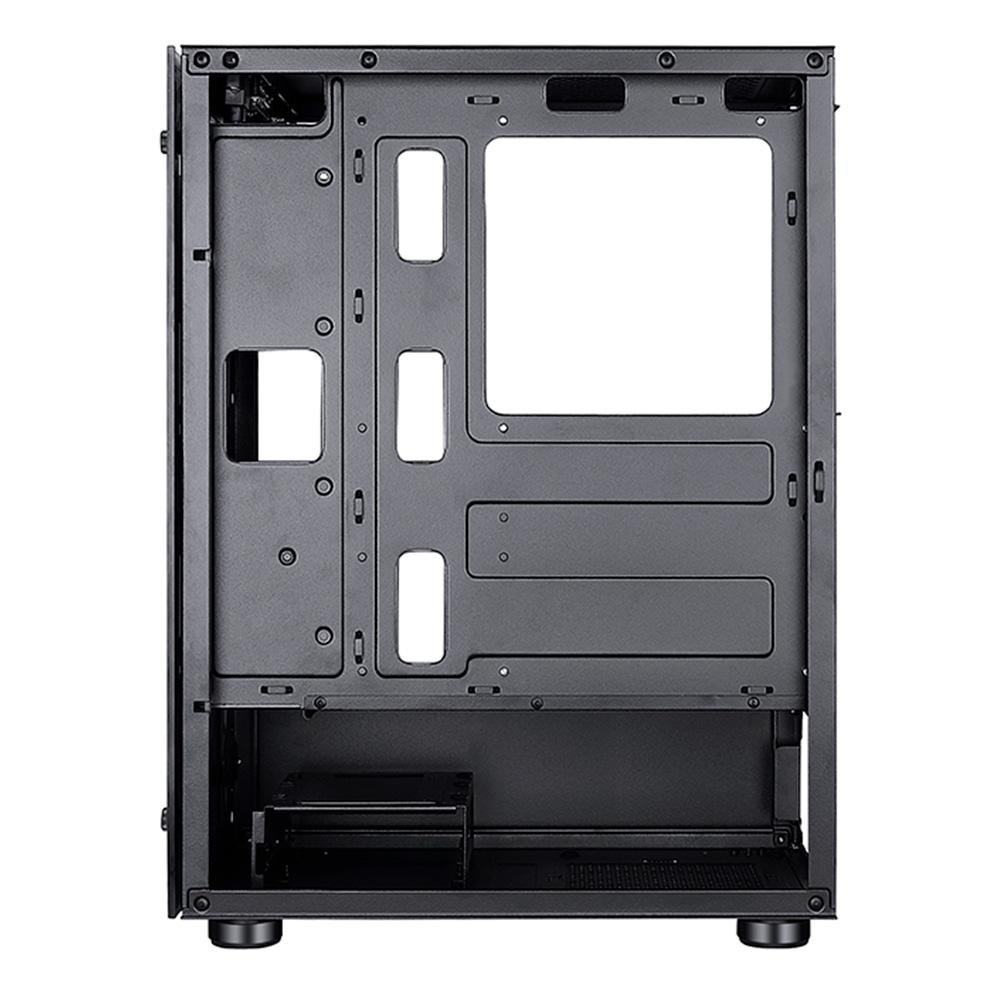 Gabinete Gamer Rise Mode Glass 06x, Mid Tower, ARGB, ATX, Lateral e Frente em Vidro, 6x Fans, Preto - RM-CA-06XB-ARGB - view 8