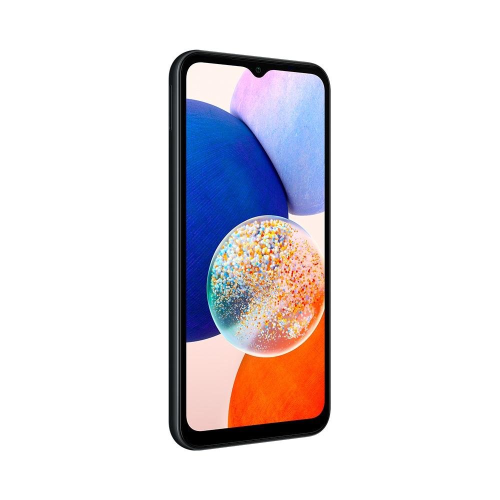 Imagem 9 de 10 do produto Smartphone Samsung Galaxy A14, 4G, 128GB, 4GB RAM, Octa Core, Câmera Tripla de 50MP, Tela de 6.6, Preto - SM-A145MZKRZTO