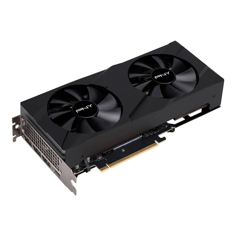 Imagem 5 de 9 do produto Placa de Video PNY GeForce RTX 3060 Ti Verto PNY NVIDIA, 8 GB GDDR6X, LHR, DLSS, Ray Tracing - VCG3061T8LDFBPB1